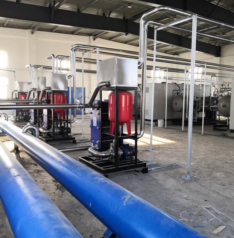 辽宁锦州污水处理厂4套液氧源25公斤臭氧发生器安装现场