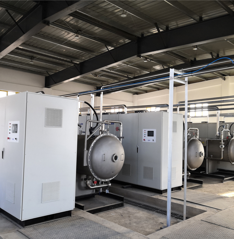 辽宁锦州污水处理厂4套液氧源25公斤臭氧发生器安现场